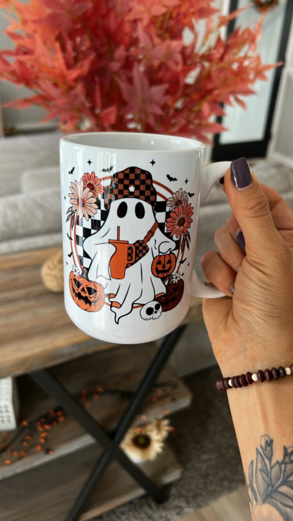 Cute Ghost Fall Mug