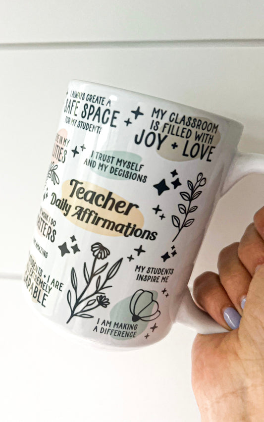 Teacher Affirmation Mug