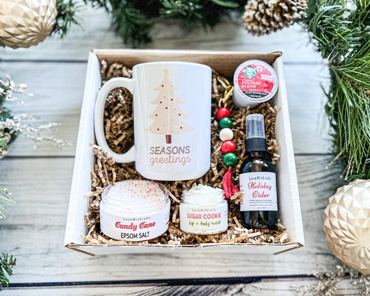 Christmas Care Box - Season's Greetings