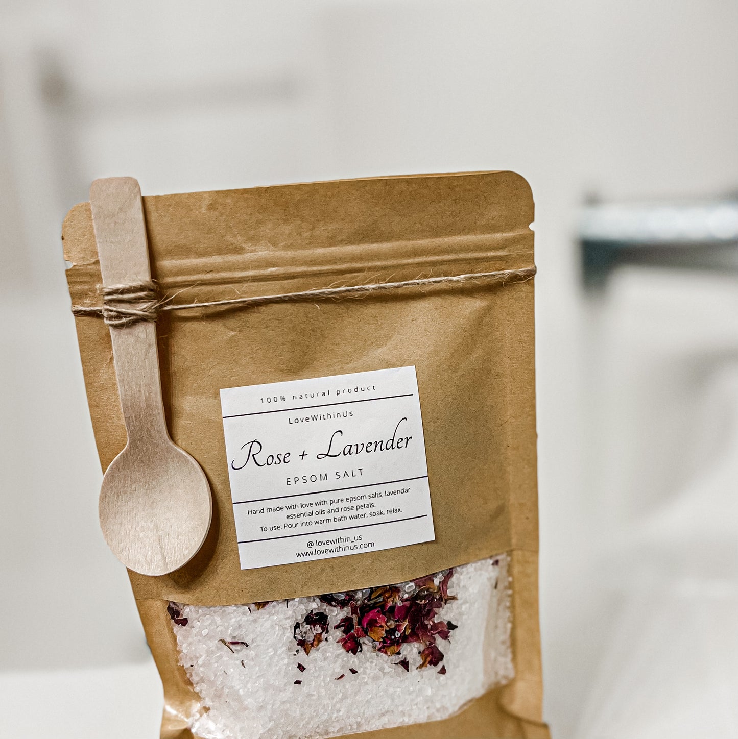 Rose + Lavender Epsom Salts