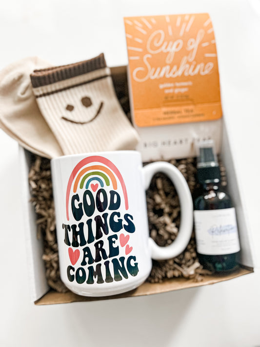 Good Things Are Coming Care Box