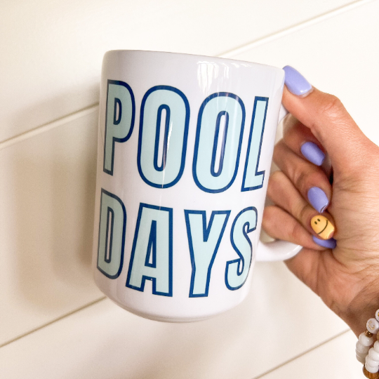 Pool Days Mug