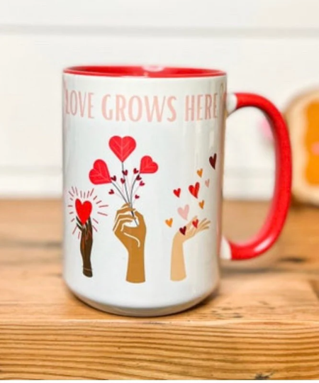 Love Grows Here Mug